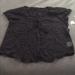 ❤️4 for $20❤️💰 💰💰💰💰Sheer Black Button Shirt